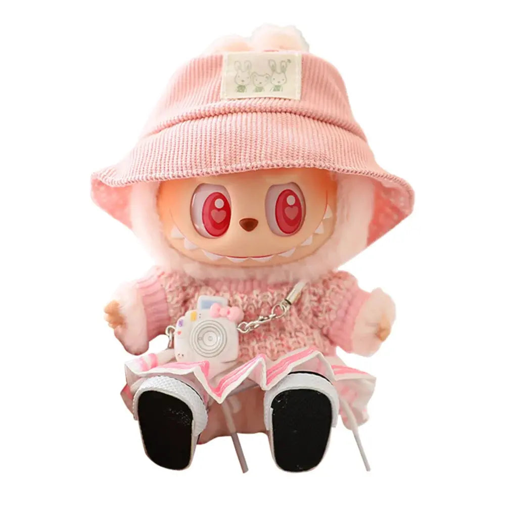🎀Vêtements Labubu 17cm – Ensemble Kawaii pour Labubu 🎀 SiriuS