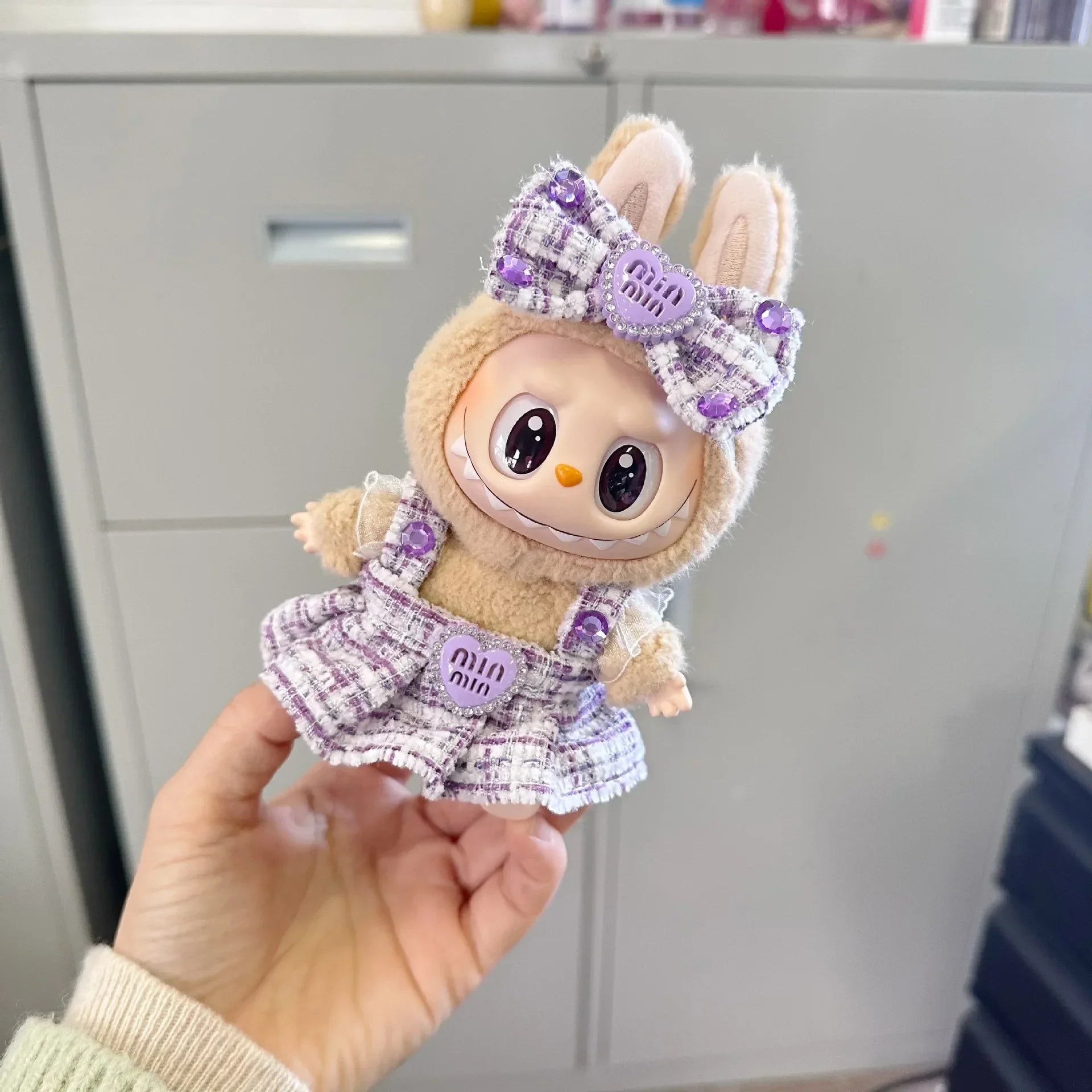 đ Accessoires VĂȘtements Mini PoupĂ©e LABUBU 17 cm â Ădition K-Pop Style EXO - SiriuS