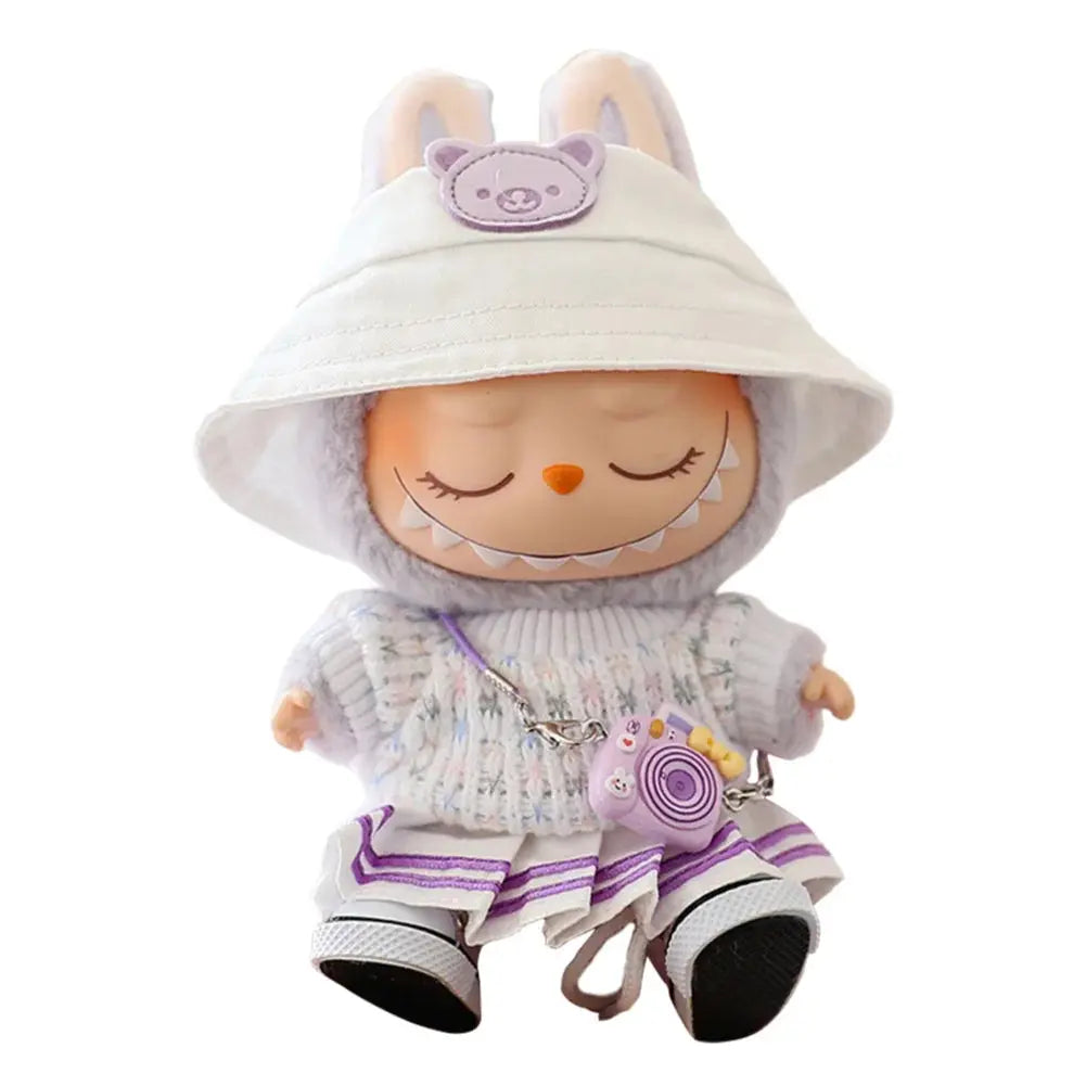 🎀Vêtements Labubu 17cm – Ensemble Kawaii pour Labubu 🎀 SiriuS