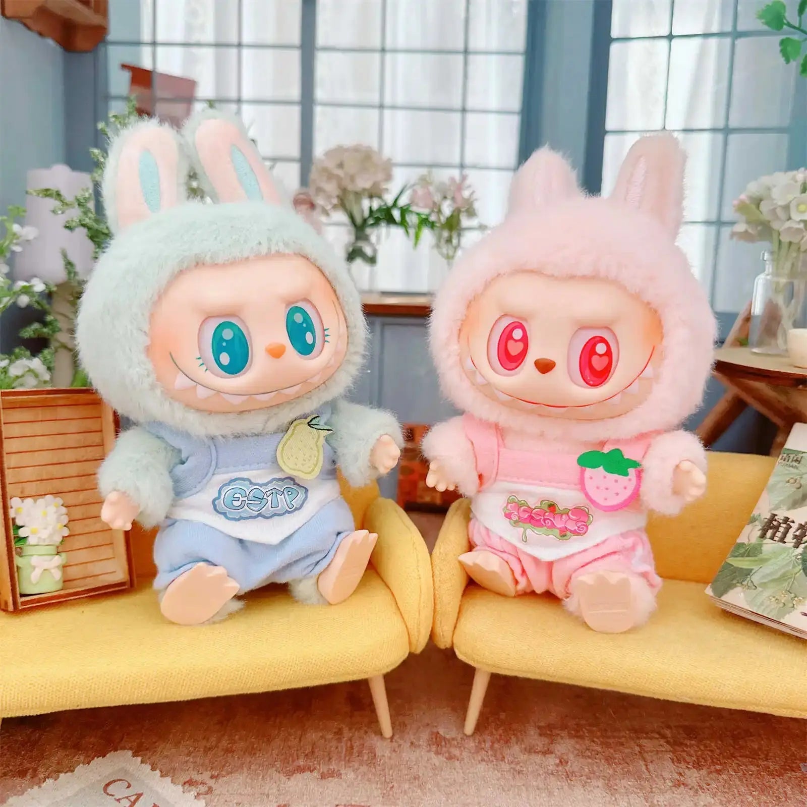 👗🎤 Vêtements Labubu 17cm – Mode Kpop pour Petits Stylistes ! - SiriuS
