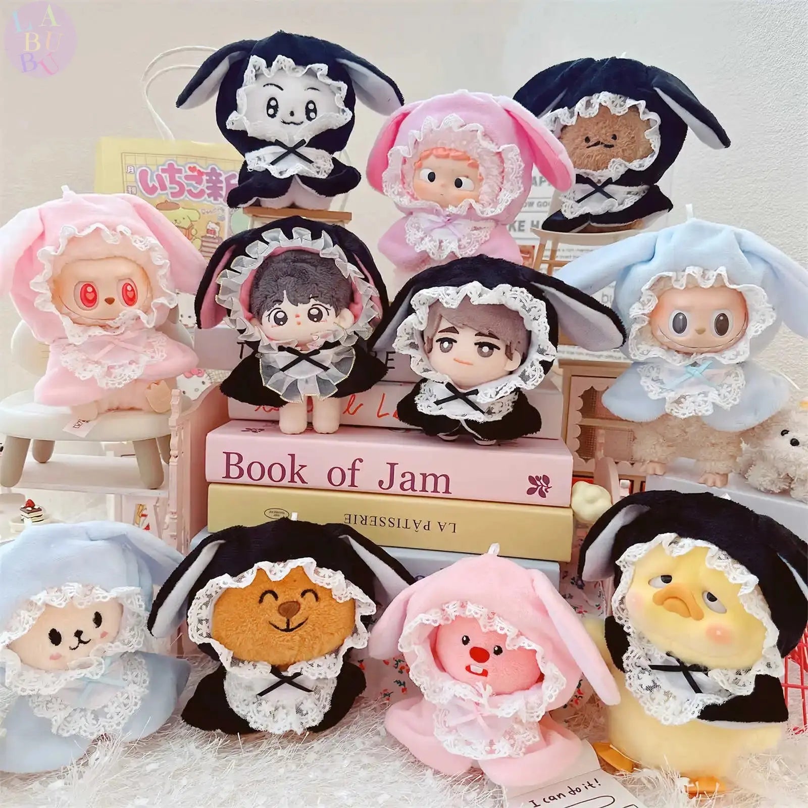 👗🎤 Vêtements Labubu 17cm – Mode Kpop pour Petits Stylistes ! - SiriuS