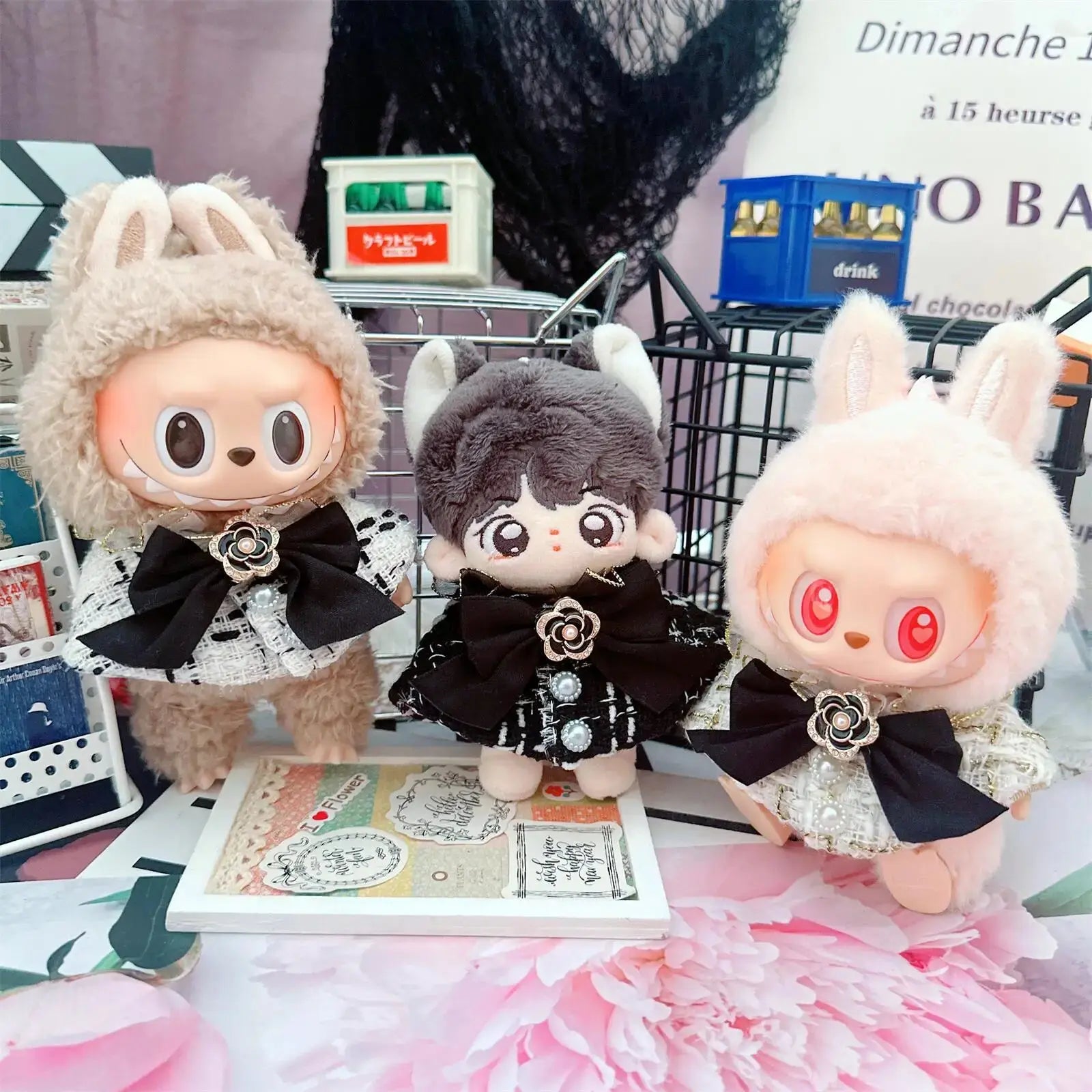 👗🎤 Vêtements Labubu 17cm – Mode Kpop pour Petits Stylistes ! - SiriuS