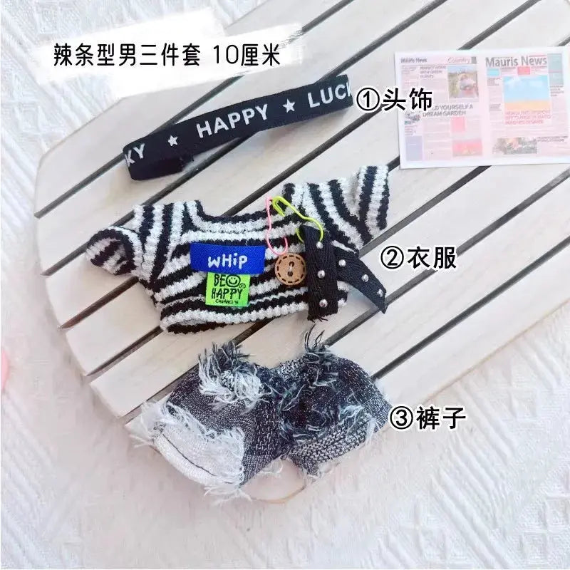👗🎤 Vêtements Labubu 17cm – Mode Kpop pour Petits Stylistes ! - SiriuS
