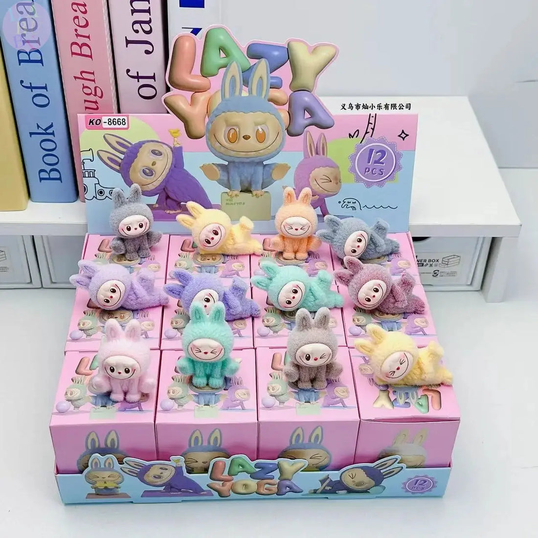 🎁 12 Figurines Mini Anime Labubu – Un Univers Magique à Collectionner ! - SiriuS