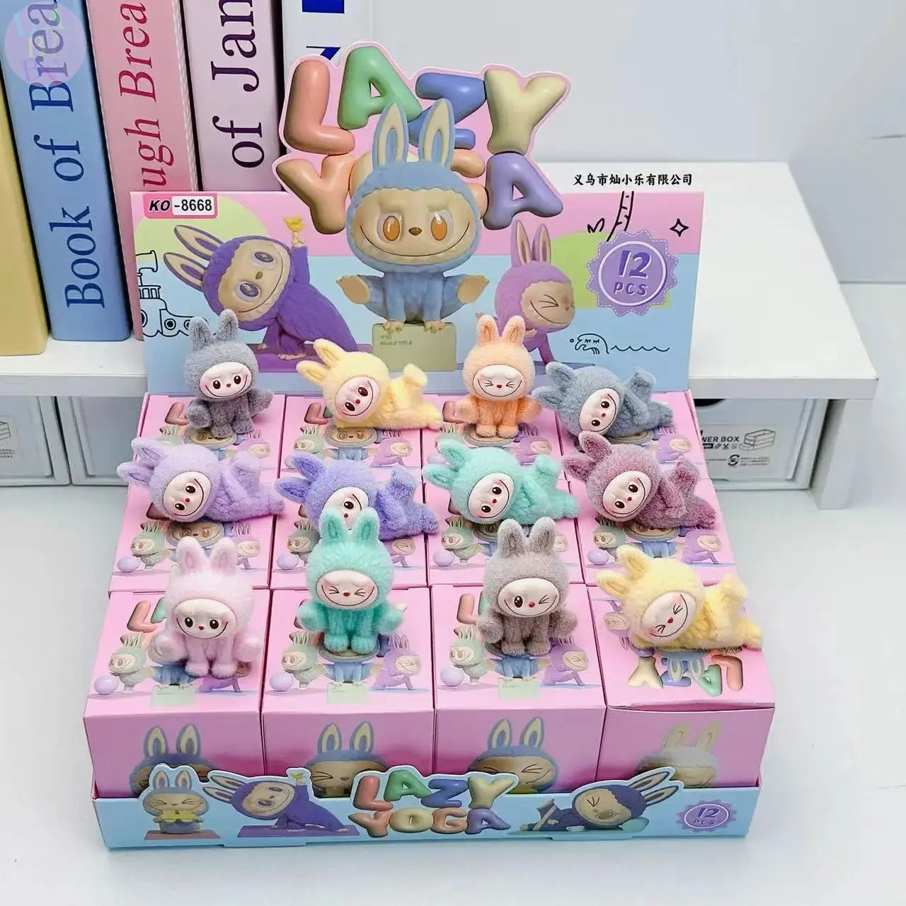 🎁 12 Figurines Mini Anime Labubu – Un Univers Magique à Collectionner ! - SiriuS