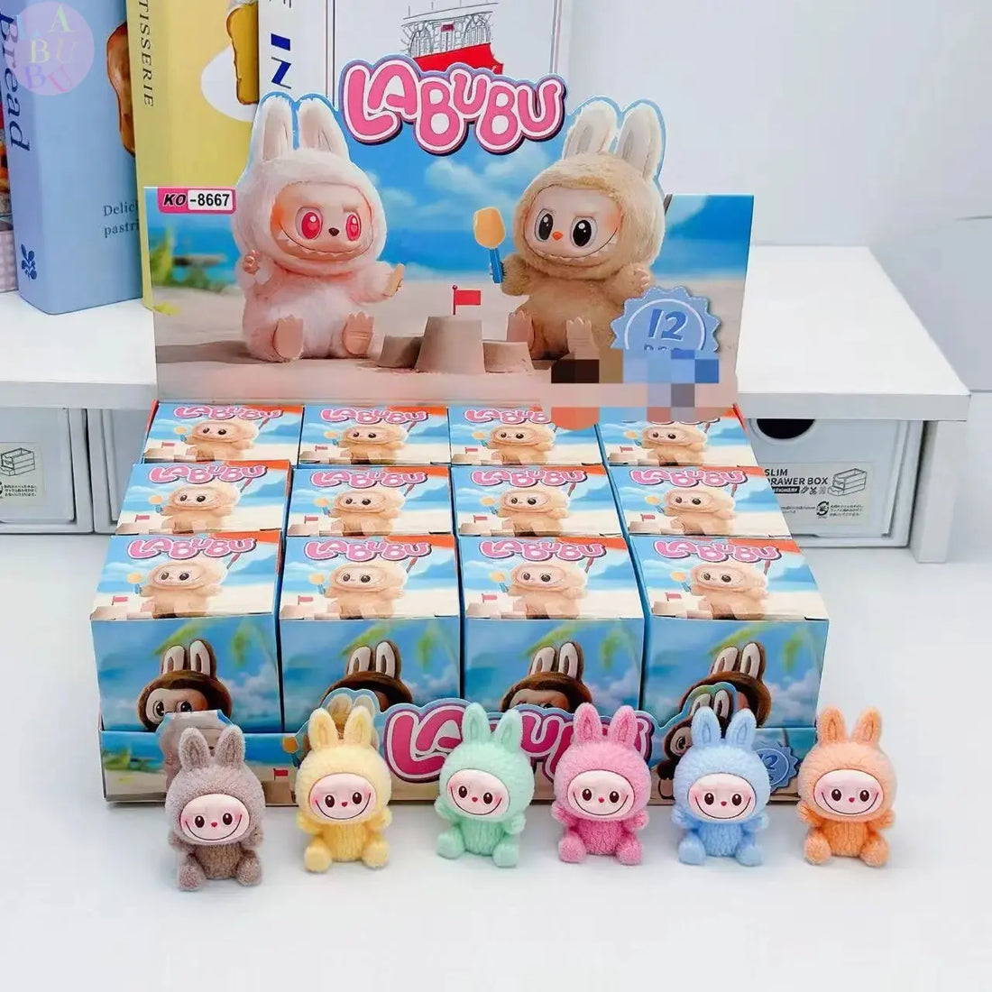 🎁 12 Figurines Mini Anime Labubu – Un Univers Magique à Collectionner ! - SiriuS