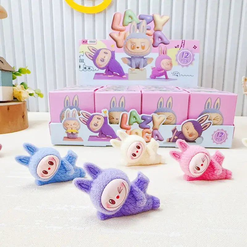 🎁 12 Figurines Mini Anime Labubu – Un Univers Magique à Collectionner ! - SiriuS