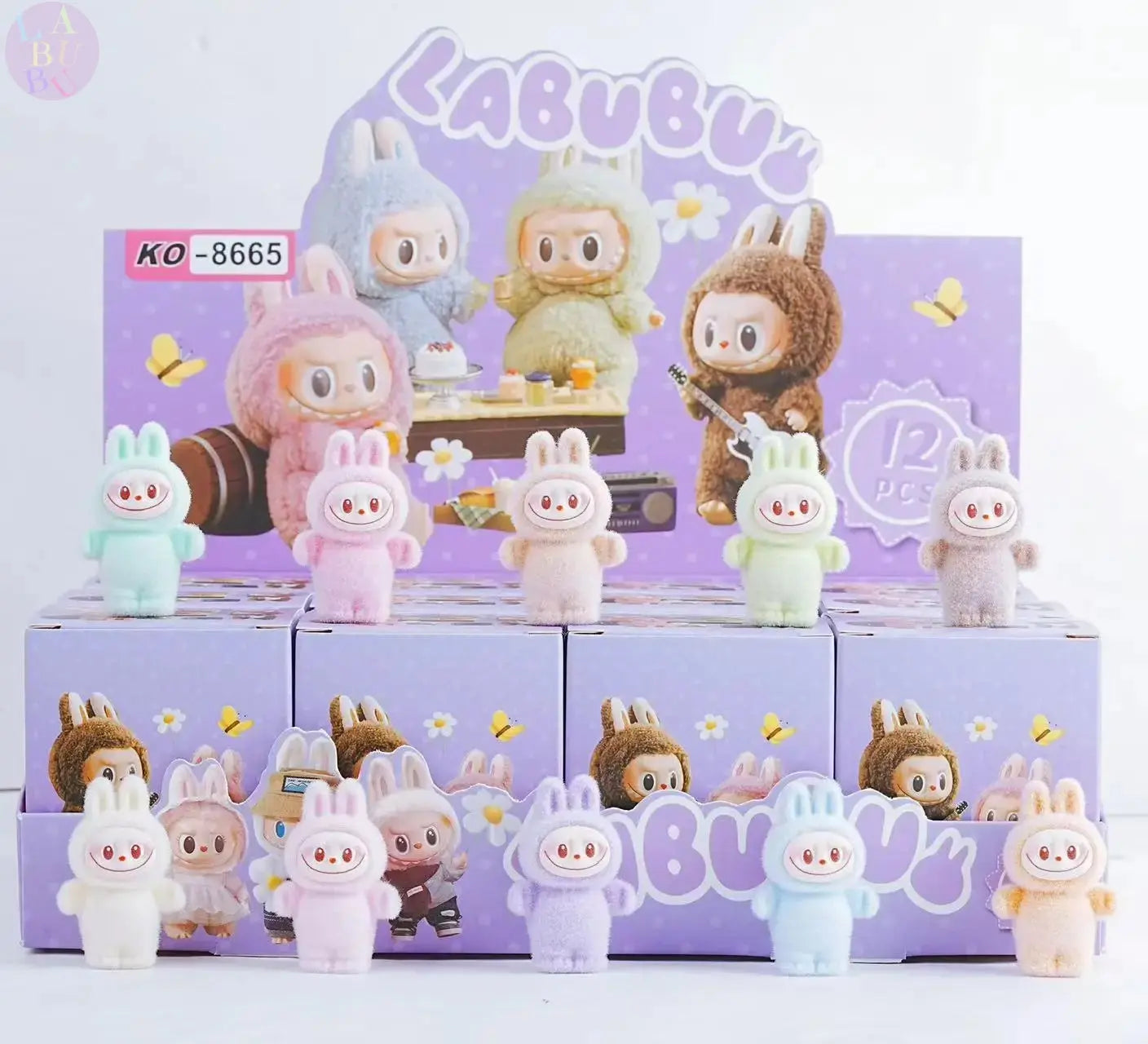 🎁 12 Figurines Mini Anime Labubu – Un Univers Magique à Collectionner ! - SiriuS