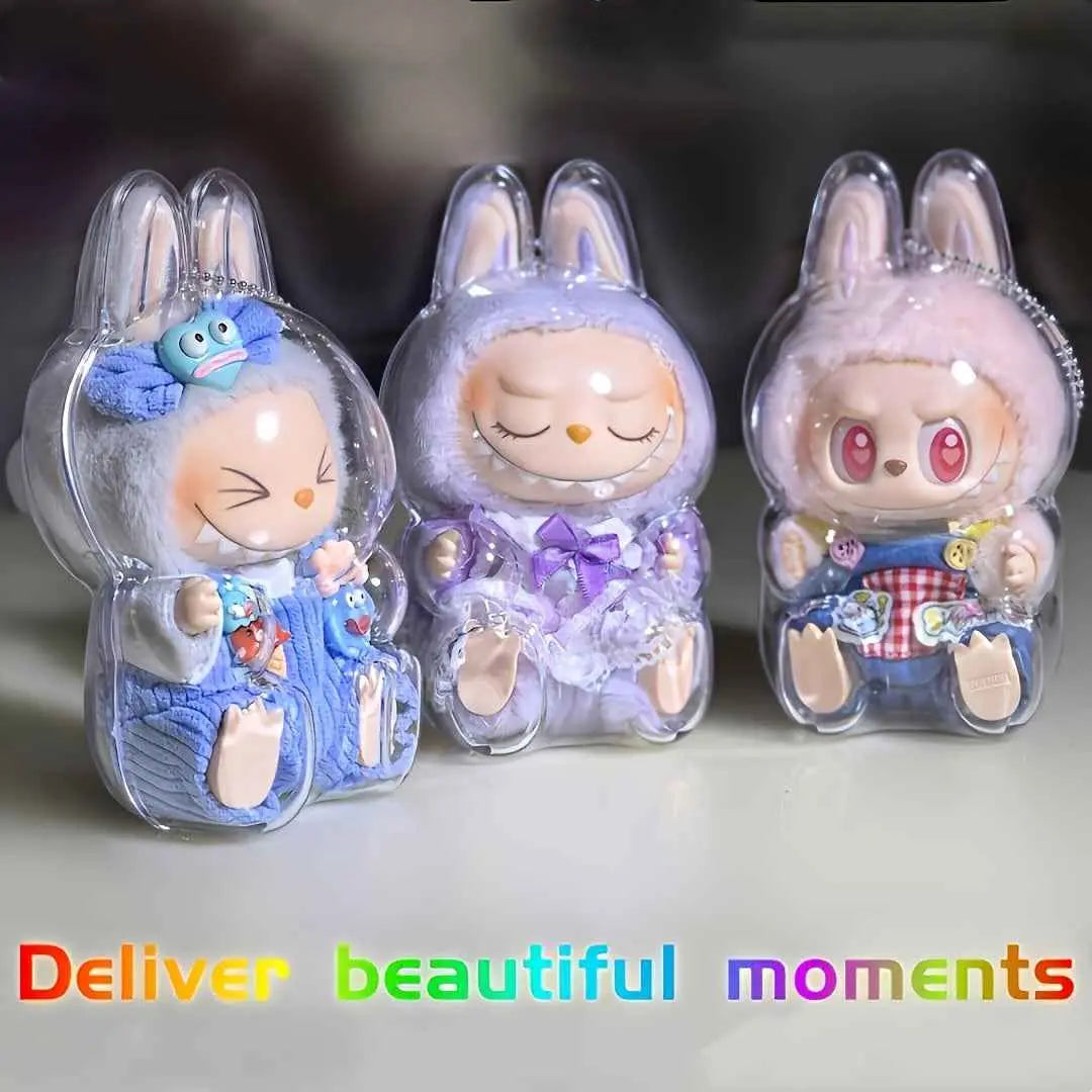 🧸 Coque CosyCloud pour Labubu – Protection Kawaii et Élégante