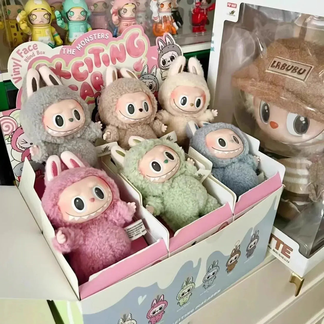 🎉 Figurine Anime Labubu – Monstre Party 17 cm (5.9 pouces) SiriuS