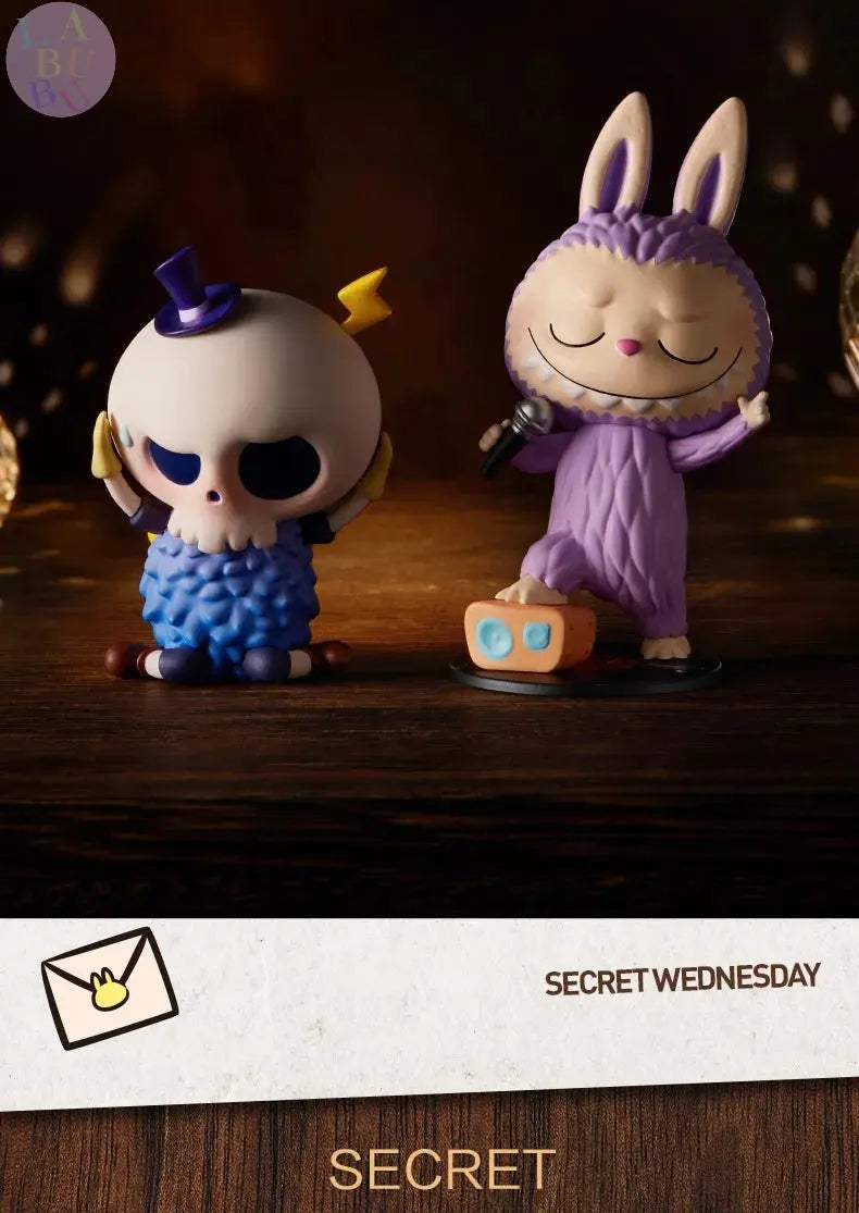 🌟 Figurine Kawaii Labubu | Série Mischief Diary – POP MART (Boîte Mystère) SiriuS