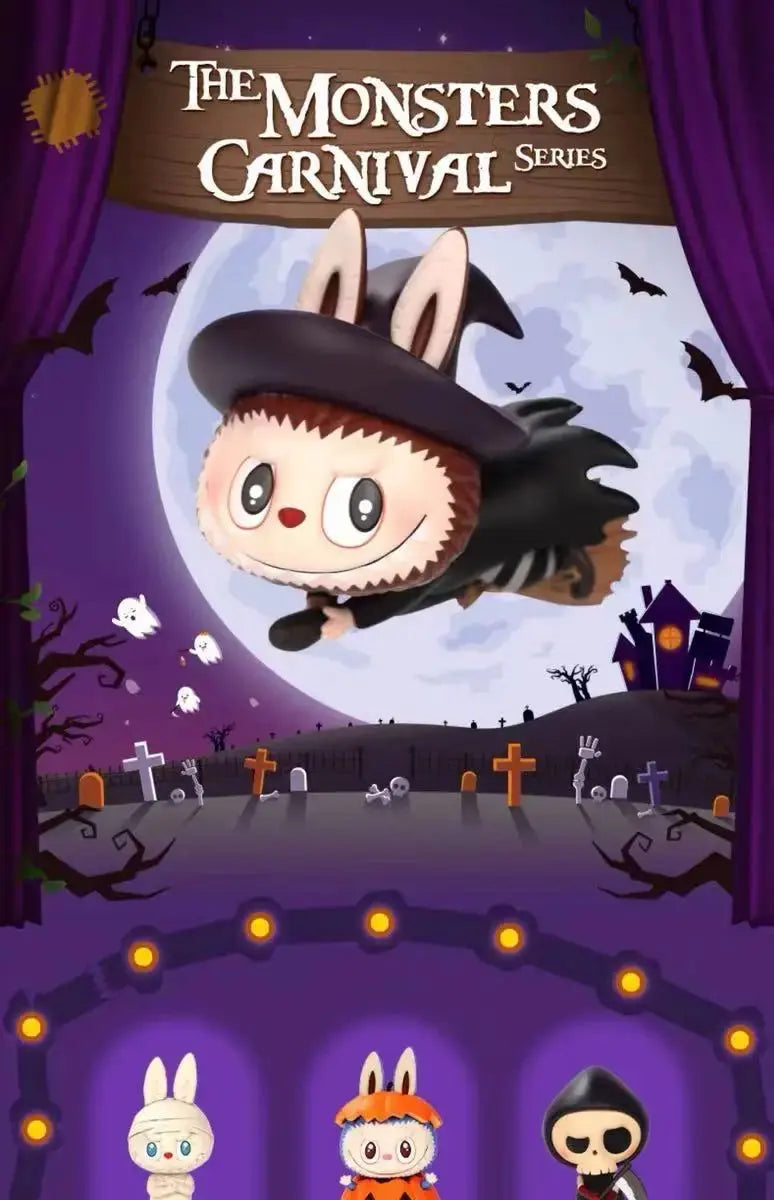 🎃 Figurine de Monstre Halloween Labubu – Boîte Mystère SiriuS
