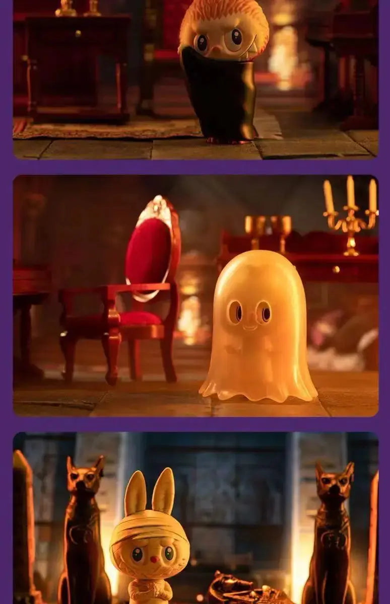 🎃 Figurine de Monstre Halloween Labubu – Boîte Mystère SiriuS