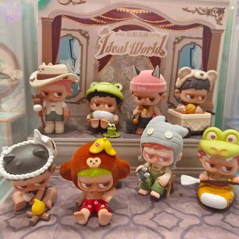 🧸✨ JABUBU – Figurines de Bureau Kawaii en Boîte Mystère SiriuS