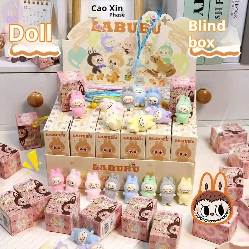 🎨 Labubu Cartoon Resin Plush Pendant – Accessoire Kawaii à Surprendre ! - SiriuS