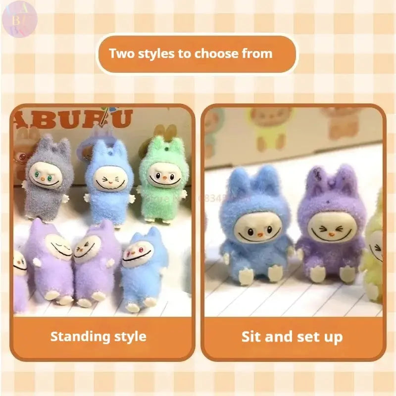 🎨 Labubu Cartoon Resin Plush Pendant – Accessoire Kawaii à Surprendre ! - SiriuS