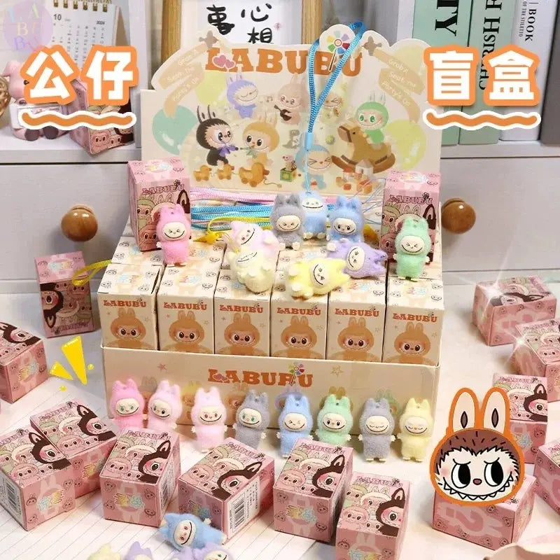 🎨 Labubu Cartoon Resin Plush Pendant – Accessoire Kawaii à Surprendre ! - SiriuS