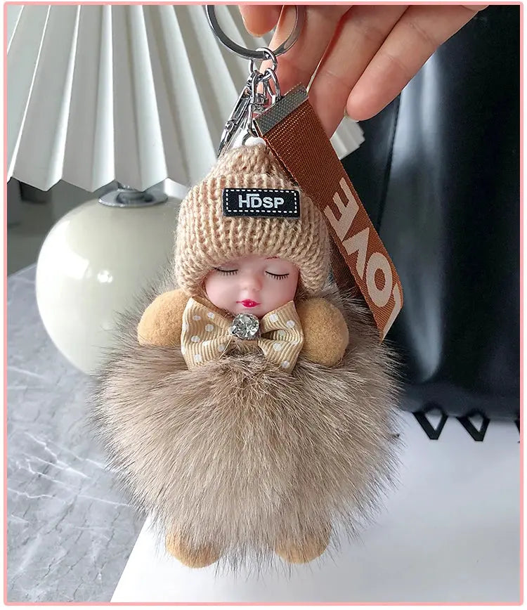 🧸Labubu Flocon Élégant – Charme Doux & Signature Unique - SiriuS