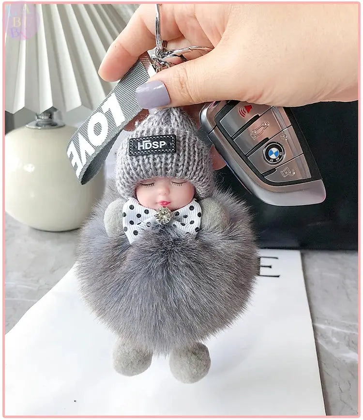 🧸Labubu Flocon Élégant – Charme Doux & Signature Unique - SiriuS