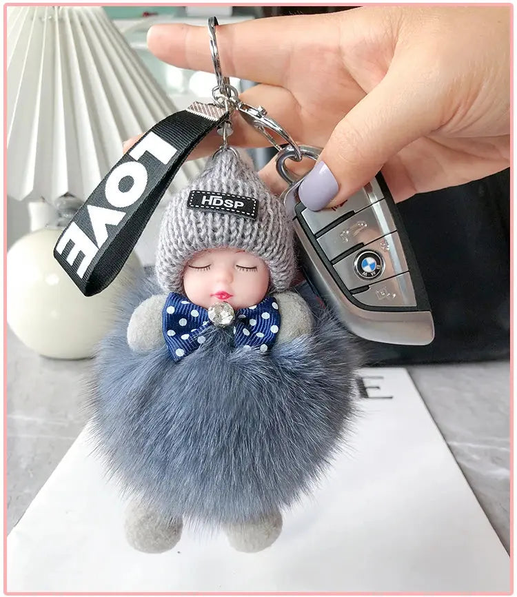 🧸Labubu Flocon Élégant – Charme Doux & Signature Unique - SiriuS