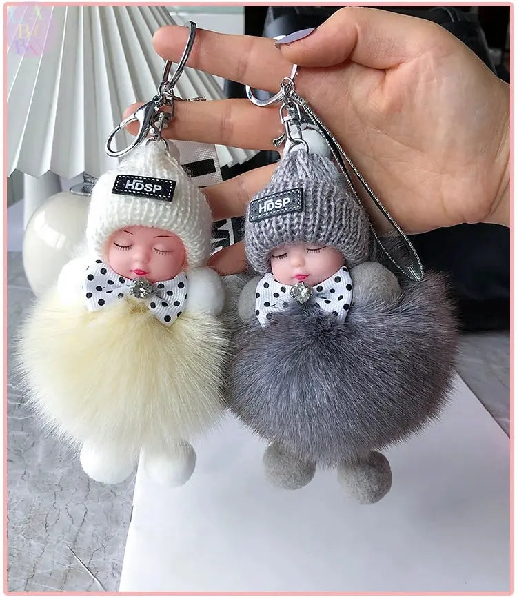 🧸Labubu Flocon Élégant – Charme Doux & Signature Unique - SiriuS
