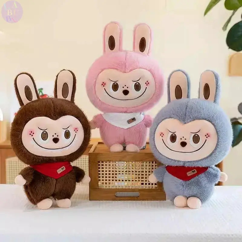 🧸 Labubu Géant 25 cm – Doudou Câlin et Réconfort Doux pour Enfants SiriuS