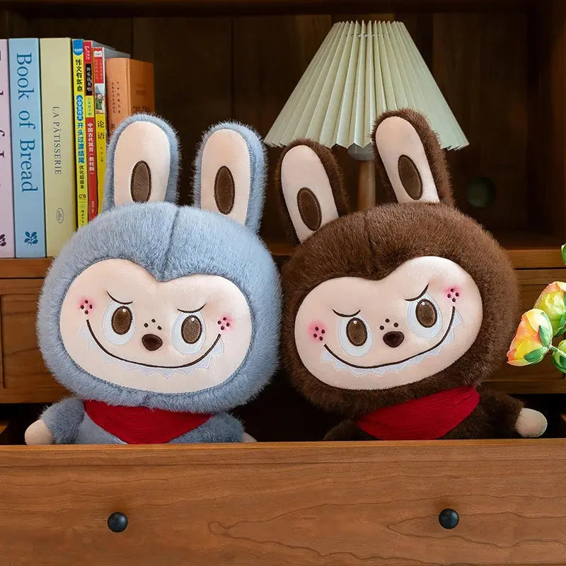🧸 Labubu Géant 25 cm – Doudou Câlin et Réconfort Doux pour Enfants SiriuS