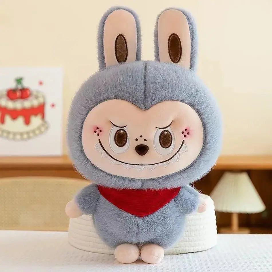 🧸 Labubu Géant 25 cm – Doudou Câlin et Réconfort Doux pour Enfants SiriuS