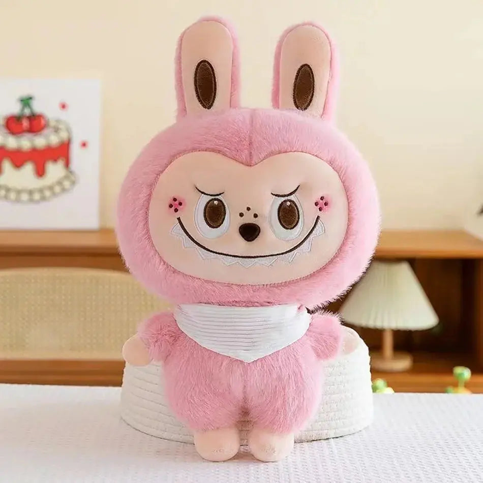 🧸 Labubu Géant 25 cm – Doudou Câlin et Réconfort Doux pour Enfants SiriuS