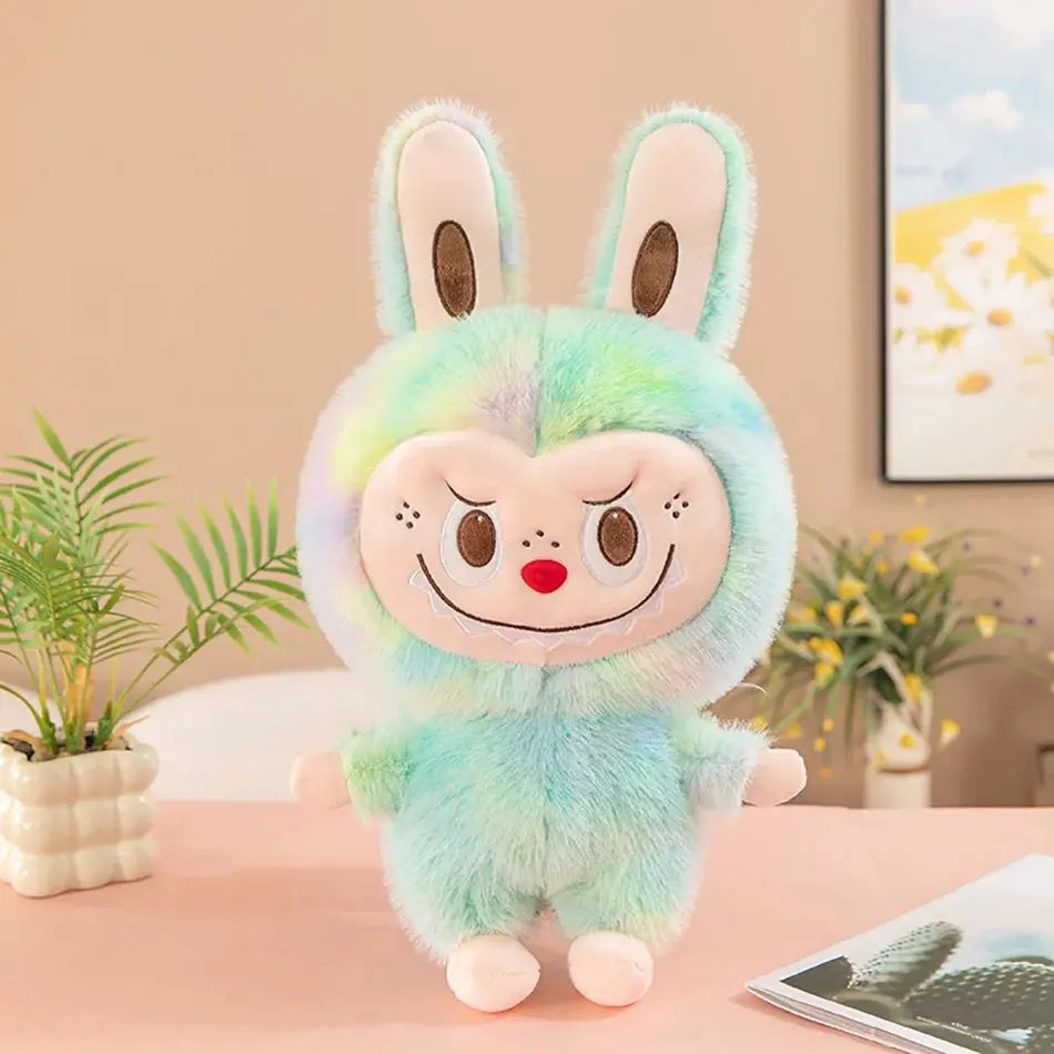 🧸 Labubu Géant 25 cm – Doudou Câlin et Réconfort Doux pour Enfants SiriuS