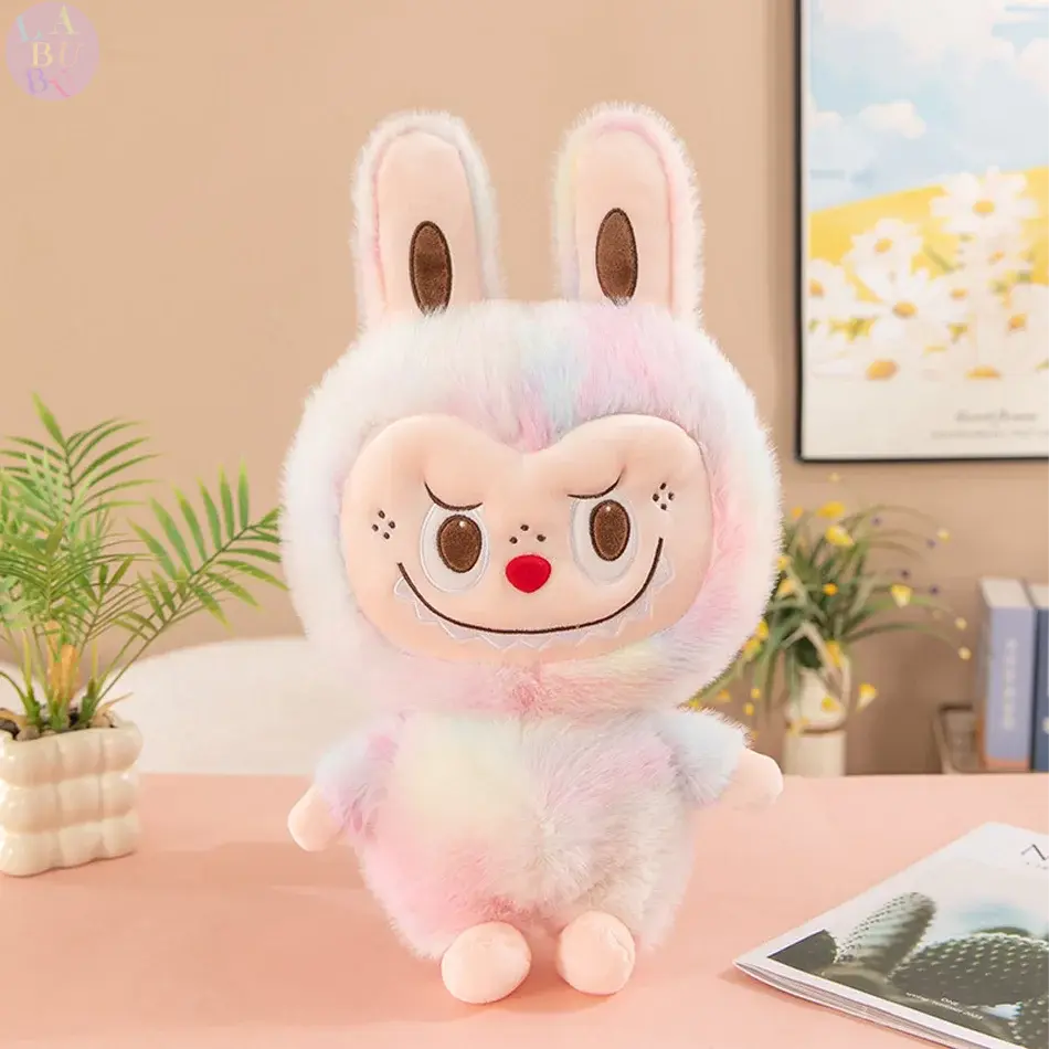 🧸 Labubu Géant 25 cm – Doudou Câlin et Réconfort Doux pour Enfants SiriuS