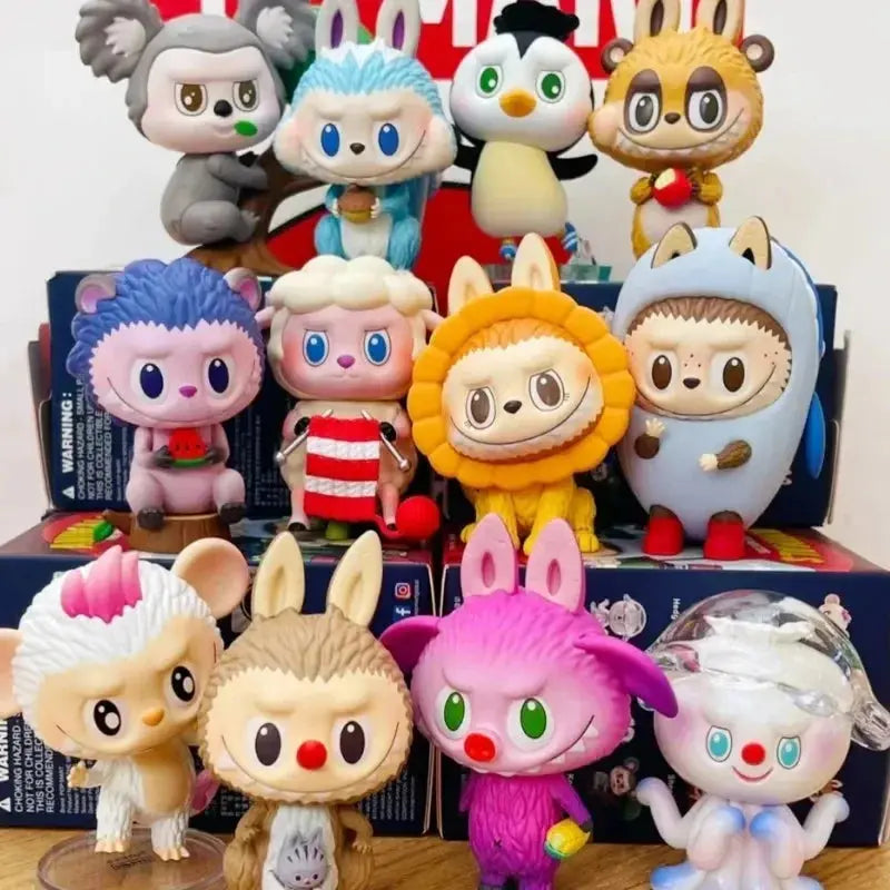 🧚♀️ Labubu Monsters Fairy Animal – Boîte Mystère Figurines Kawaii | Série Animaux Fée | 9–10 cm SiriuS
