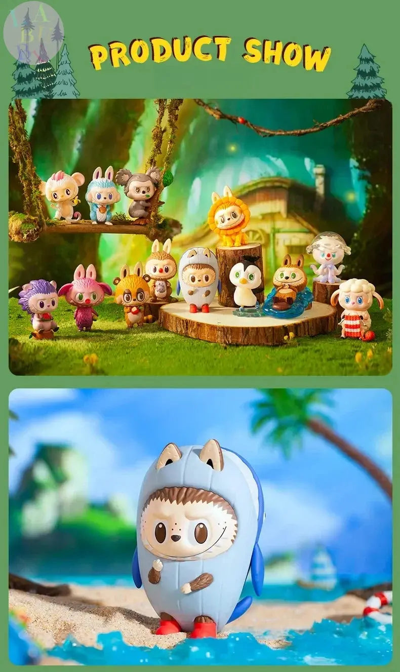 🧚♀️ Labubu Monsters Fairy Animal – Boîte Mystère Figurines Kawaii | Série Animaux Fée | 9–10 cm SiriuS