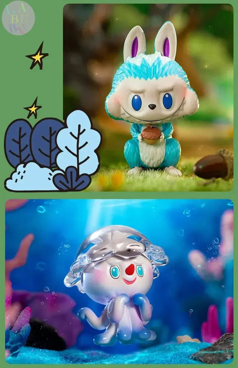 🧚♀️ Labubu Monsters Fairy Animal – Boîte Mystère Figurines Kawaii | Série Animaux Fée | 9–10 cm SiriuS