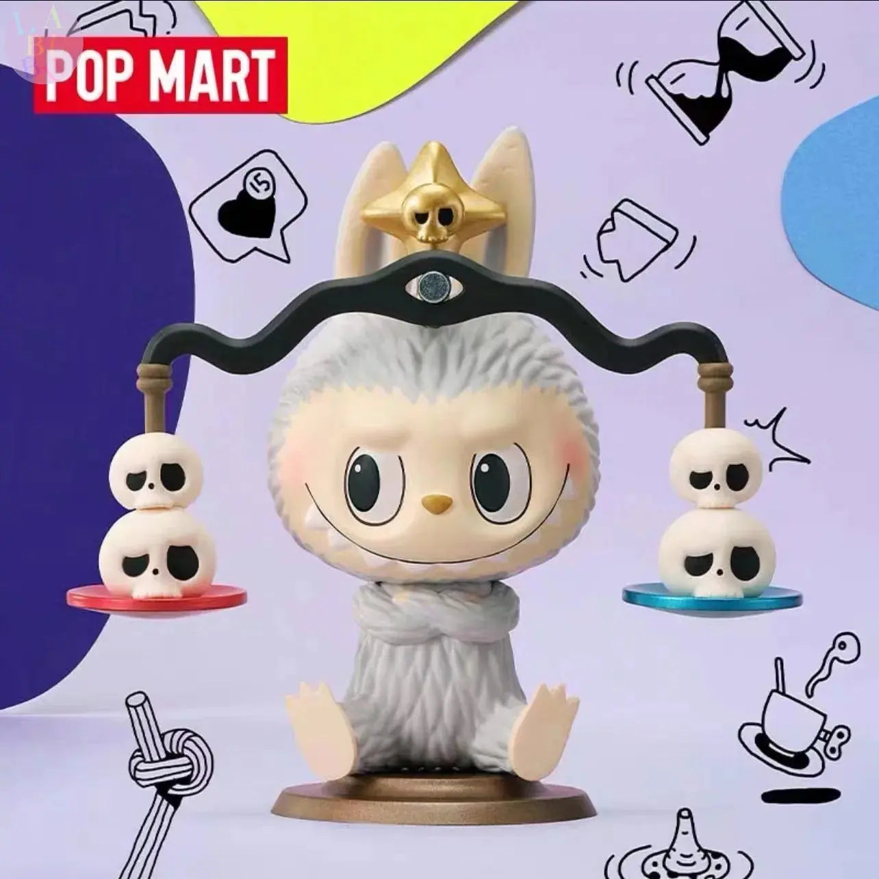 ✨ Labubu Zimomo – Figurine Action Kawaii | Série Constellation (9 cm) SiriuS