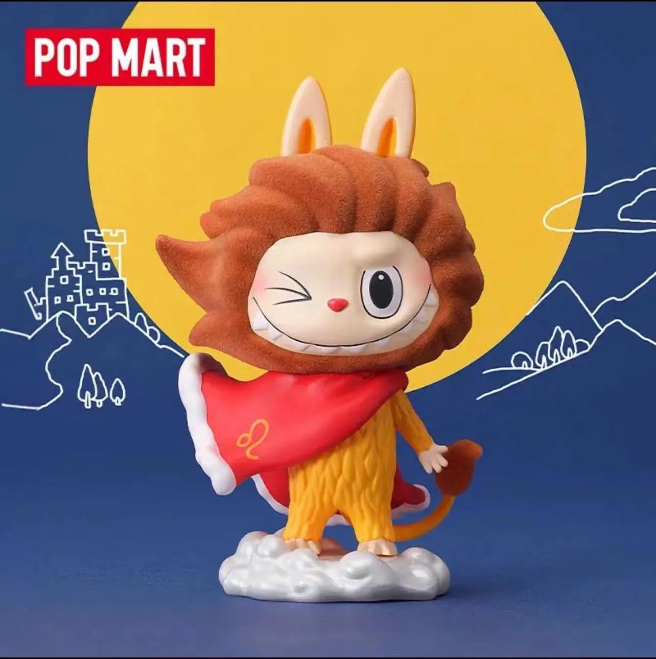 ✨ Labubu Zimomo – Figurine Action Kawaii | Série Constellation (9 cm) SiriuS