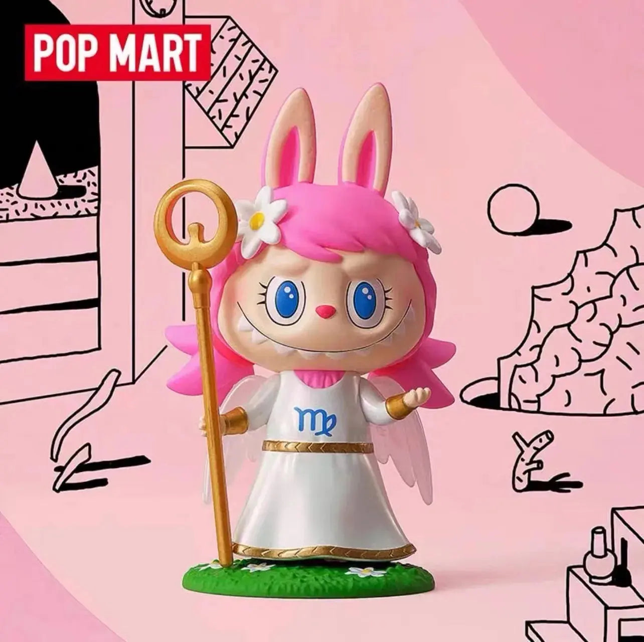 ✨ Labubu Zimomo – Figurine Action Kawaii | Série Constellation (9 cm) SiriuS