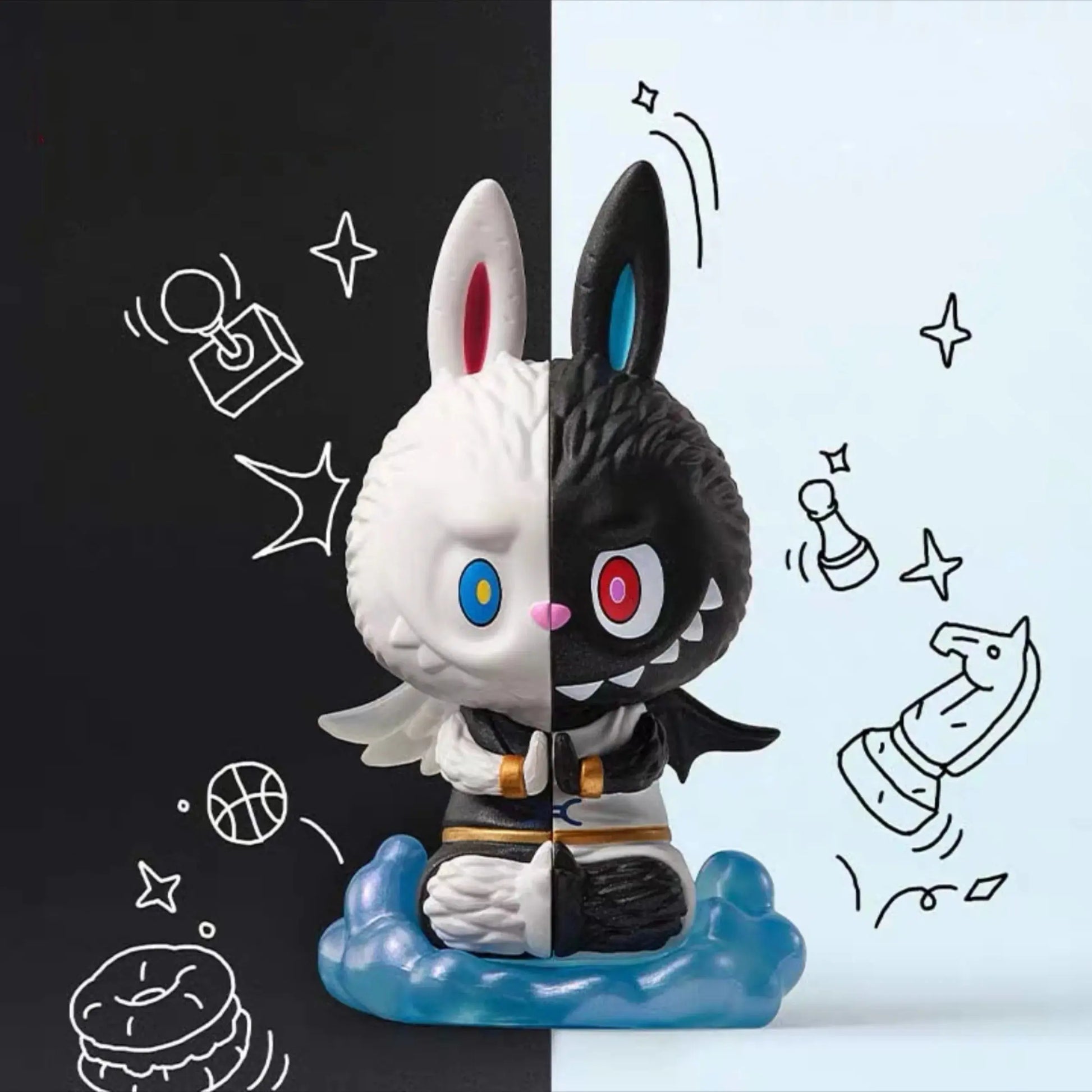 🌌 Labubu – Figurines d'Action | Série Constellation des Monstres (9 cm) SiriuS