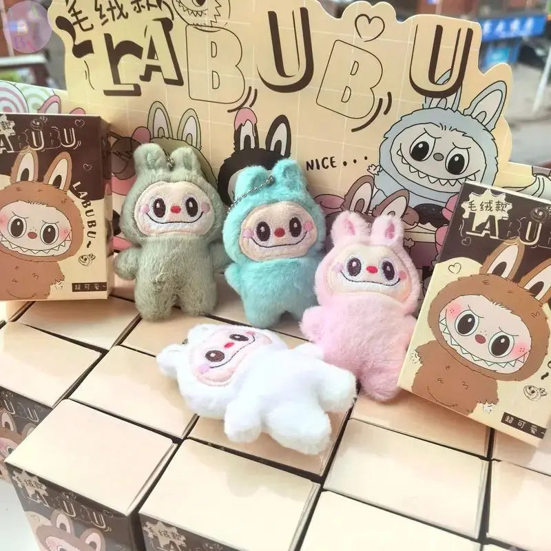 🧸 Labubu – Set de 30 Porte-clés Plush Blind Box Kawaii - SiriuS