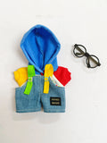 👖💙 Overalls en Denim pour Poupée Labubu – 17 cm de Style et d’Aventure ! - SiriuS