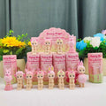 🌸 Figurine Mini Hippers LABUBU – Édition Cherry Blossom