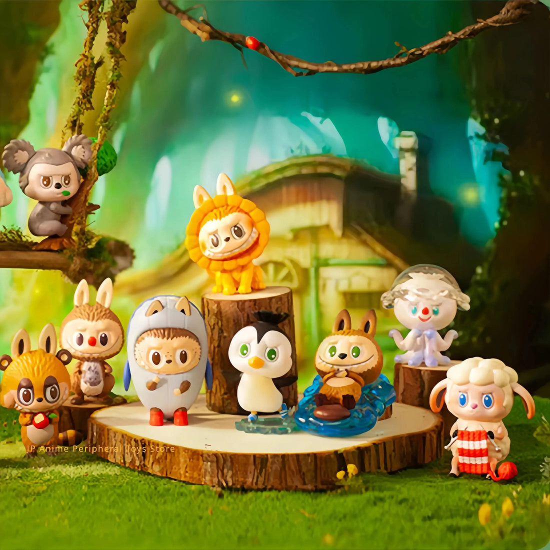 🌈 Figurines Kawaii Labubu – Boîte Mystère Animaux SiriuS