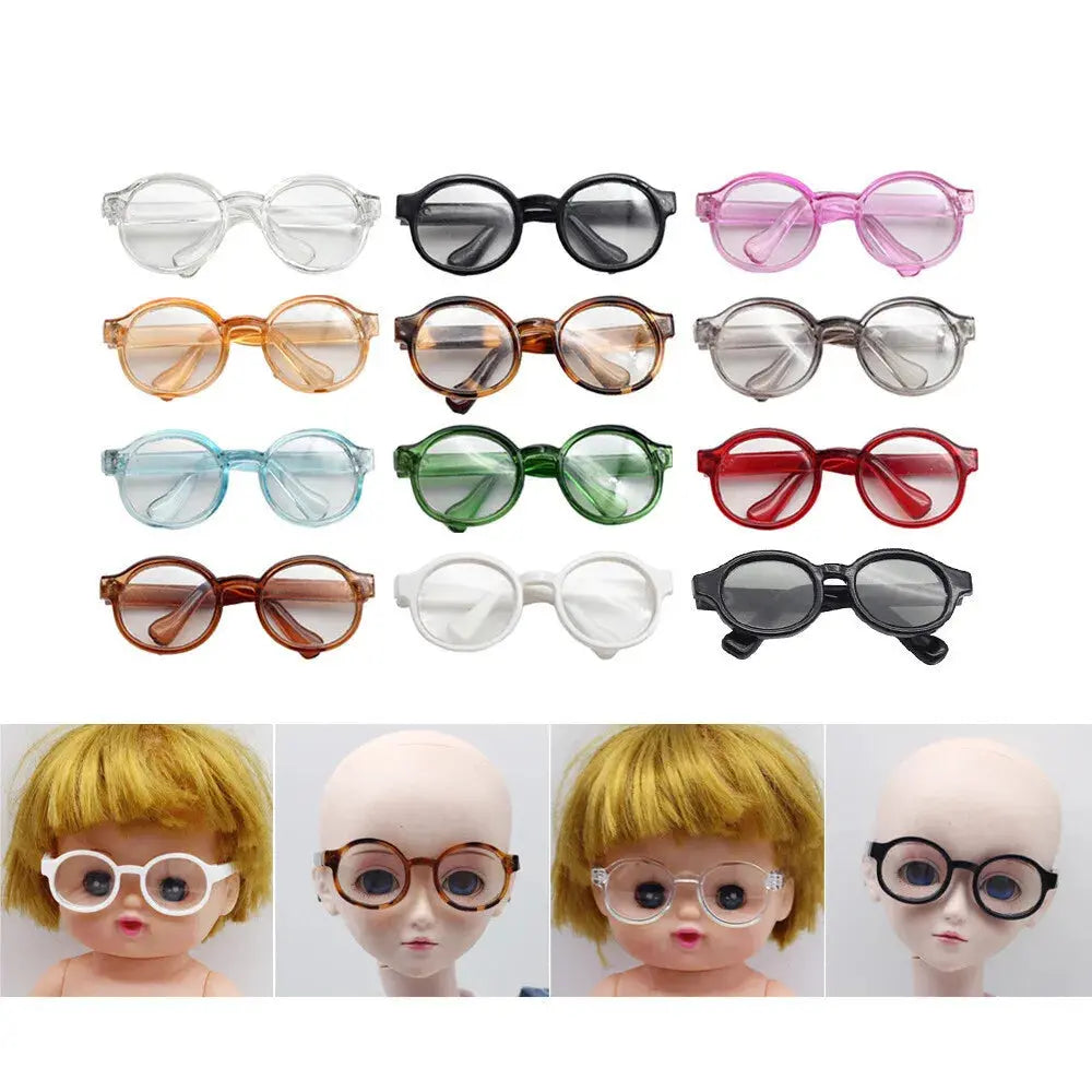 🤓 Lunettes Transparentes Labubu 6.5 cm – Le Détail qui Fait Briller vos Poupées - SiriuS