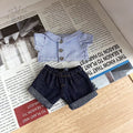 👕 Chemise en Denim Labubu – Combo Édgy pour Poupées 15/17 cm 🔥 - SiriuS