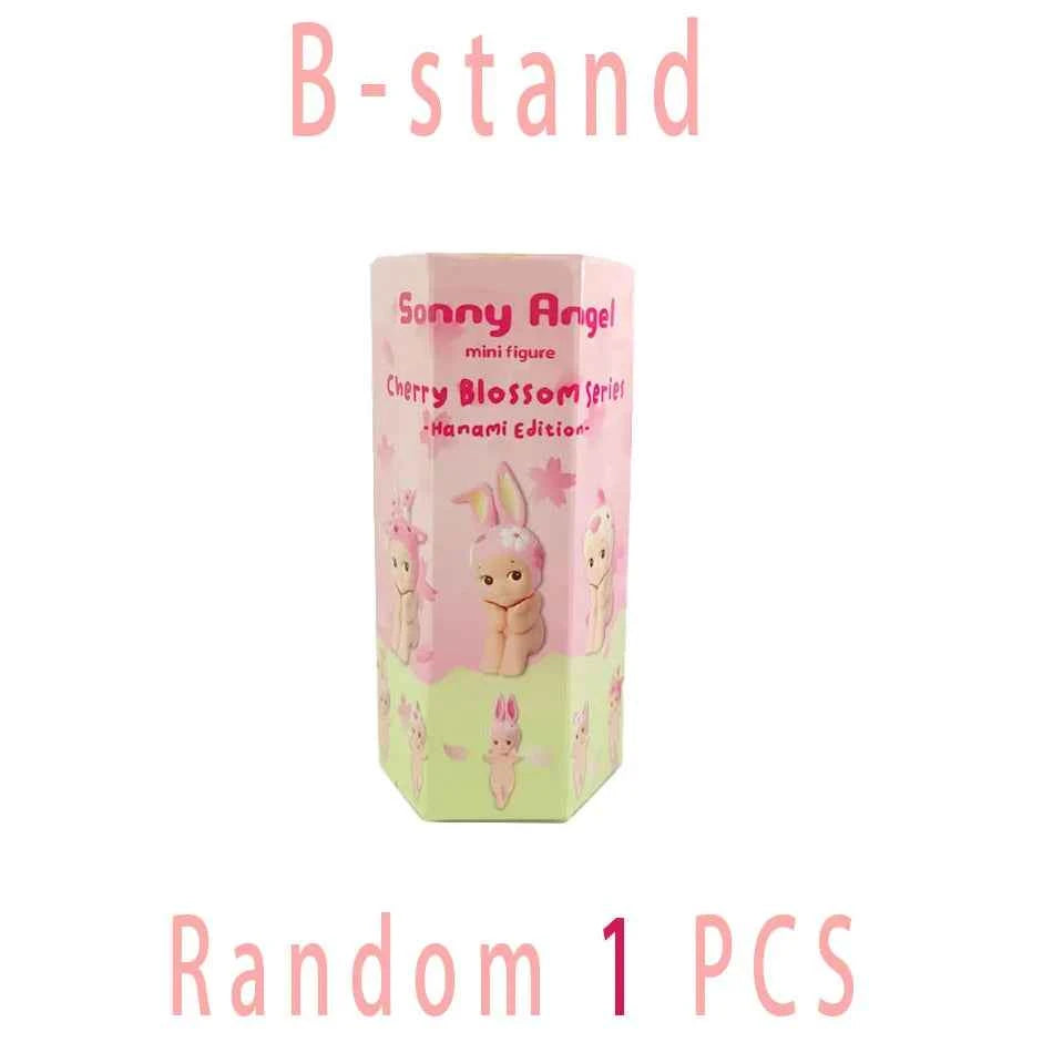 🌸 Figurine Mini Hippers LABUBU – Édition Cherry Blossom