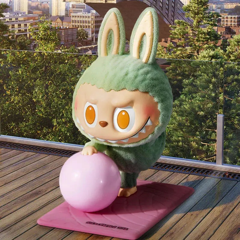 🧘♀️ LABUBU The Monsters – Série Yoga Paresseux SiriuS
