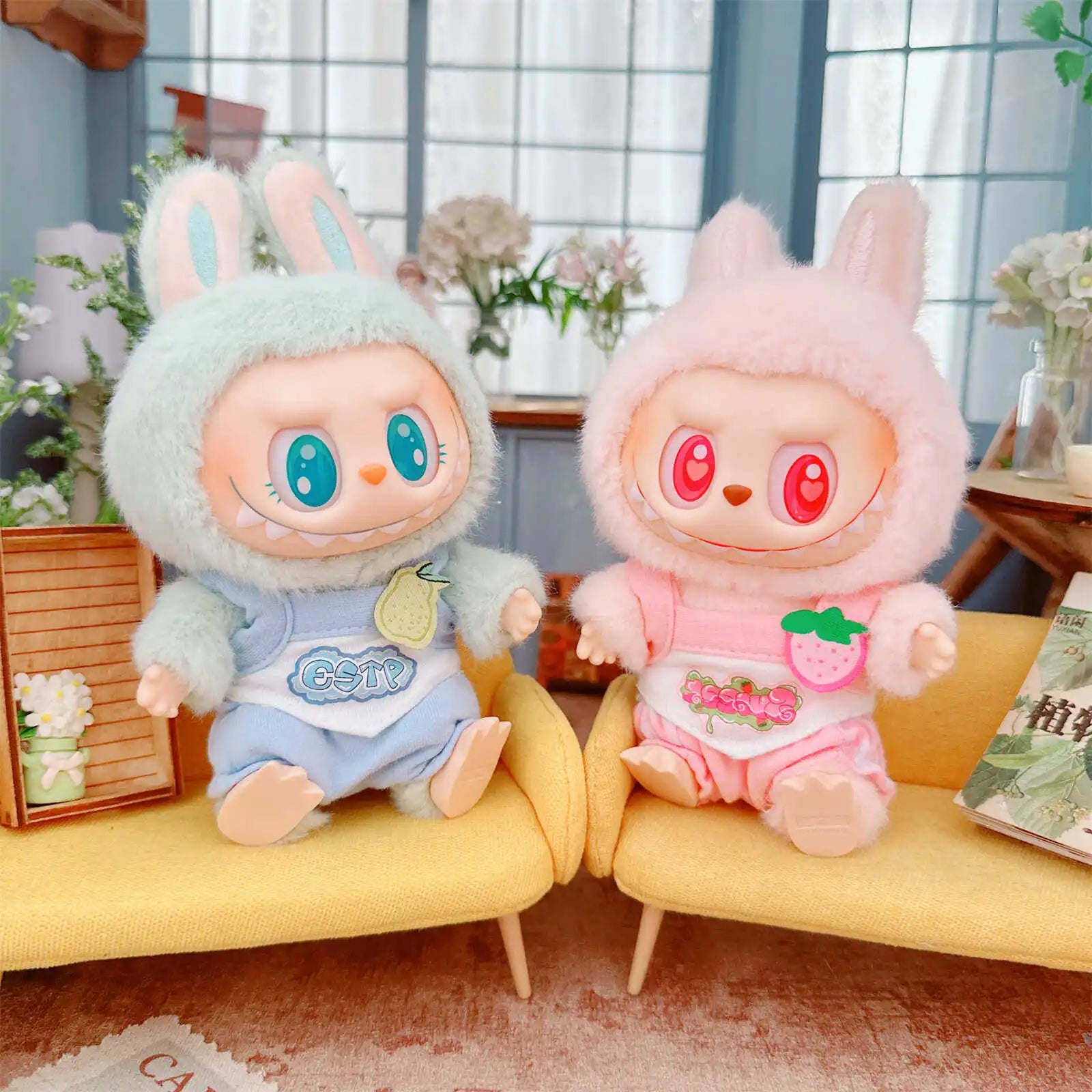 👗🎤 Vêtements Labubu 17cm – Mode Kpop pour Petits Stylistes ! - SiriuS