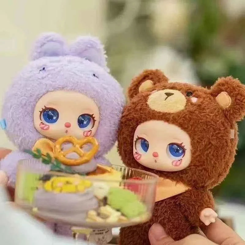 Baby Three Liila V2 Vinyl Blind Box Liila'S Zoo Second Generation Series Bag Pendant Trendy Play Ornament Cute Doll Mysterygift
