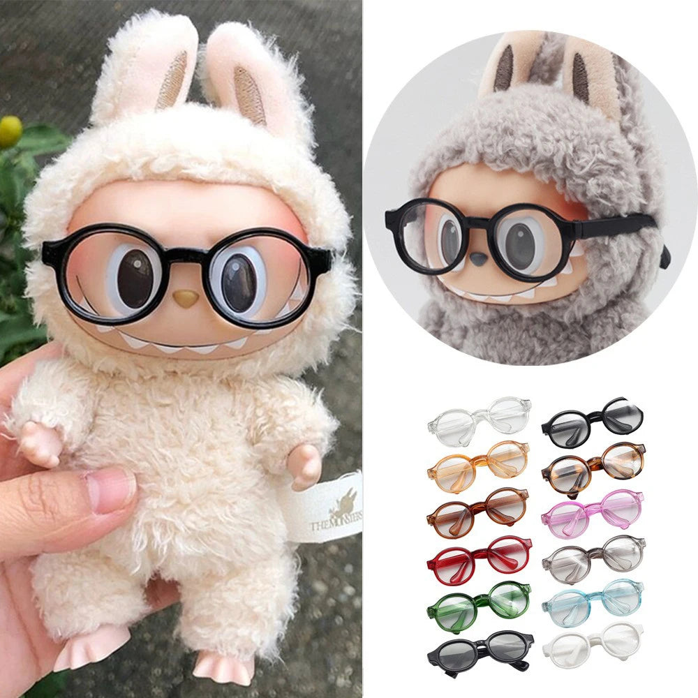 🤓 Lunettes Transparentes Labubu 6.5 cm – Le Détail qui Fait Briller vos Poupées - SiriuS