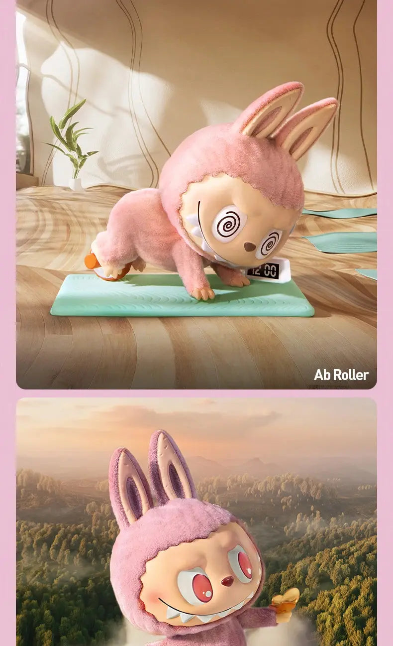 🧘♀️ LABUBU The Monsters – Série Yoga Paresseux SiriuS